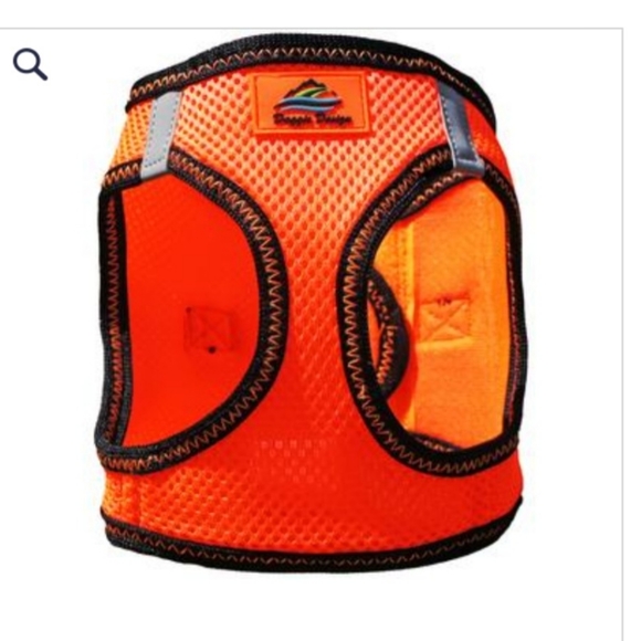 Dog BIG Size Orange Harness - Picture 2 of 3